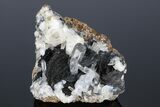 Quartz Crystal and Bladed Hematite Association - China #175877-2